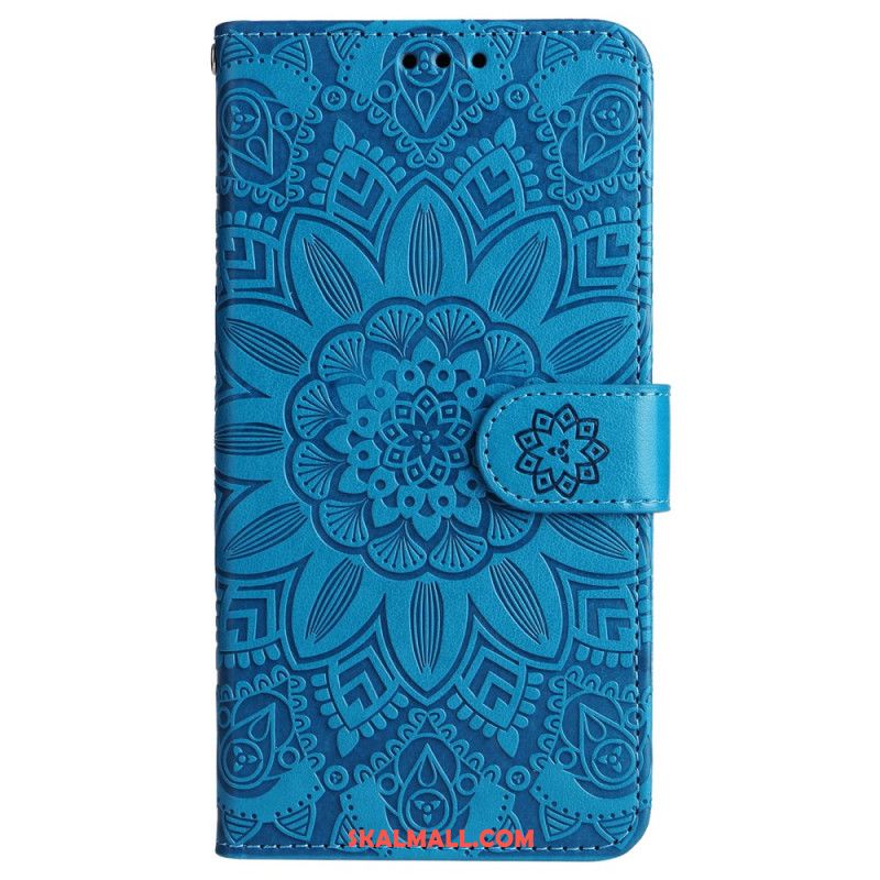 Fodral För Samsung Galaxy M55 5g Mandala Med Band