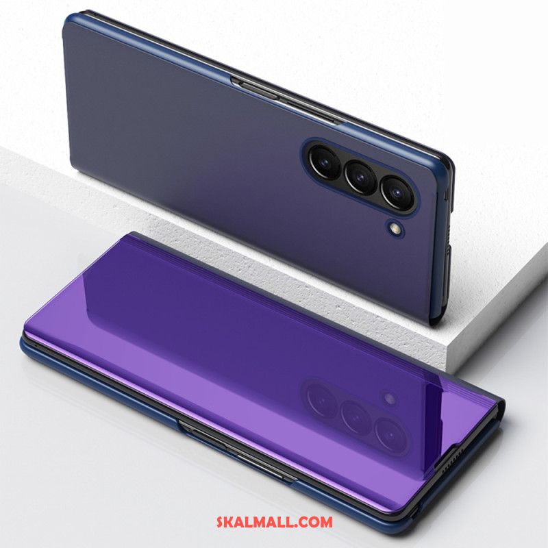 Fodral För Samsung Galaxy Z Fold 5 Spegelskydd