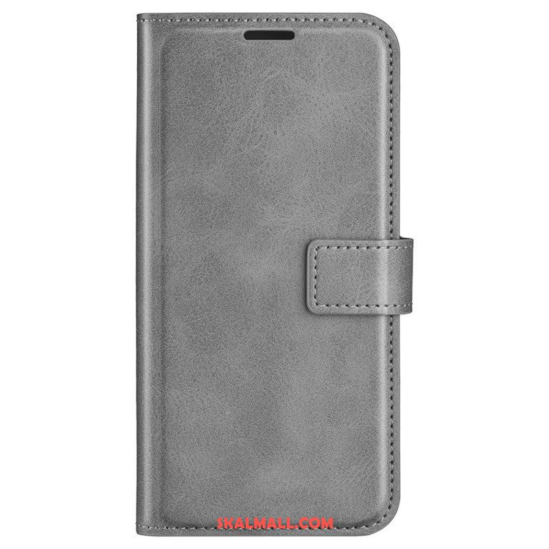 Fodral Huawei Mate 50 Pro Faux Leather Design Plus