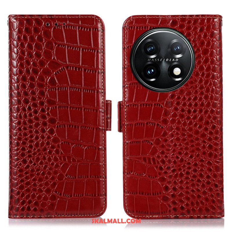 Fodral OnePlus 11 5G Crocodile Style Rfid