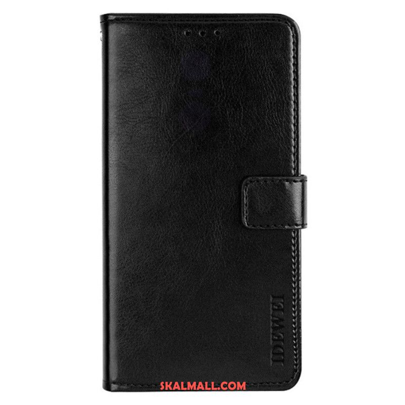 Fodral Oneplus 12 5g Faux Leather Retro Idewei