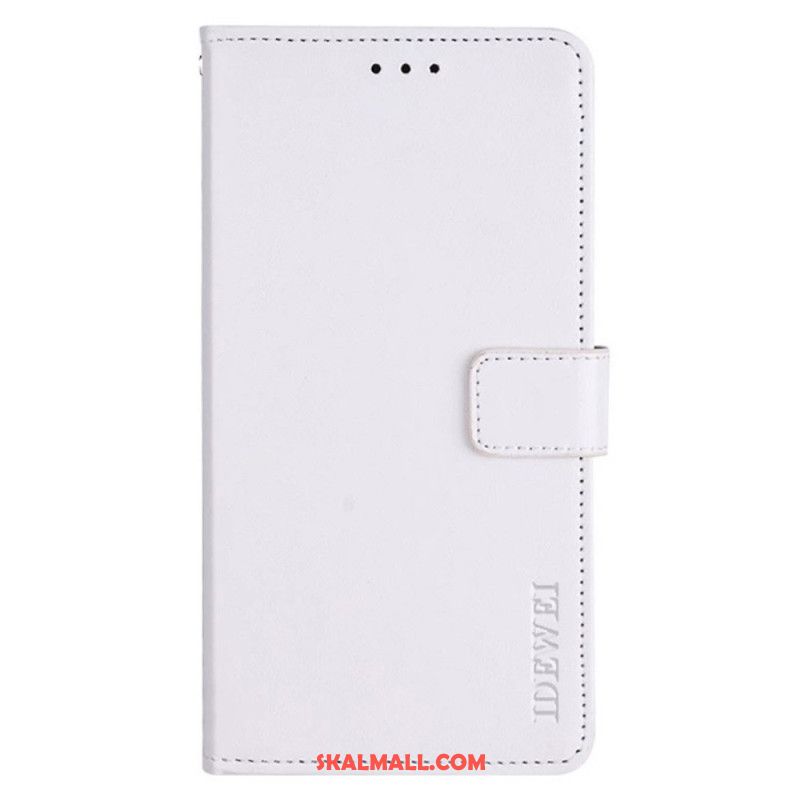 Fodral Oneplus 12 5g Faux Leather Retro Idewei