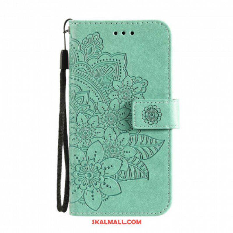 Fodral Oppo A94 5G Blomma Mandala