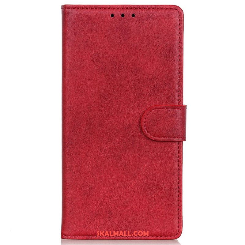 Fodral Oppo Reno 12 5g Matt Konstläder