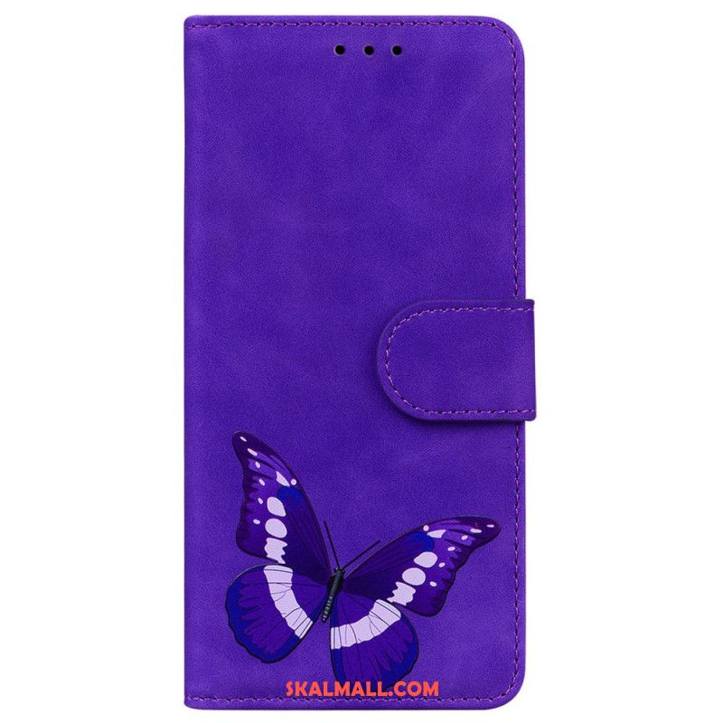 Fodral Oppo Reno 12 Pro 5g Fjärilstryck