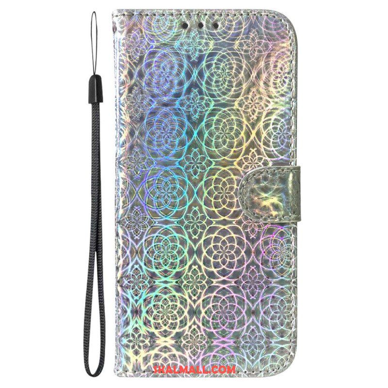 Fodral Samsung Galaxy A13 Med Kedjar Strappy Psychedelic Flowers