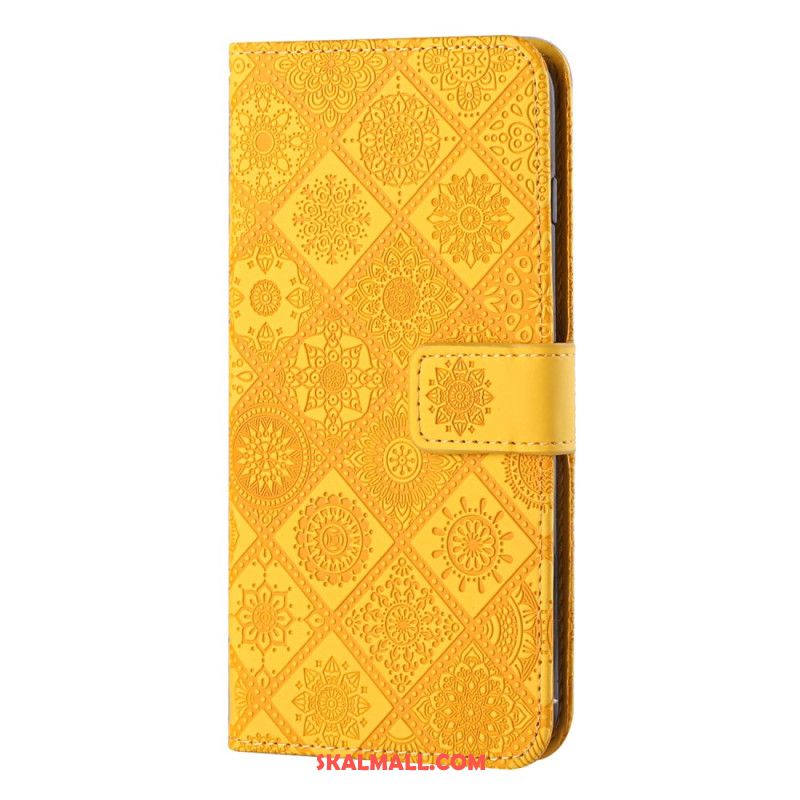 Fodral Samsung Galaxy A15 5g Patchwork-mandalas Med Rem