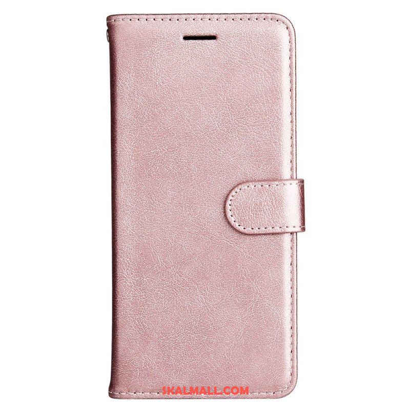 Fodral Samsung Galaxy A53 5G Med Kedjar Strappy Plain Leather Style