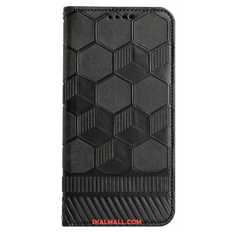 Fodral Samsung Galaxy S23 Ultra 5G Med Kedjar Strappy Fotboll Stil