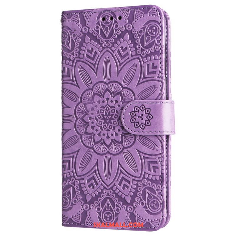 Fodral Samsung Galaxy S24 5g Flamboyant Mandala Med Rem