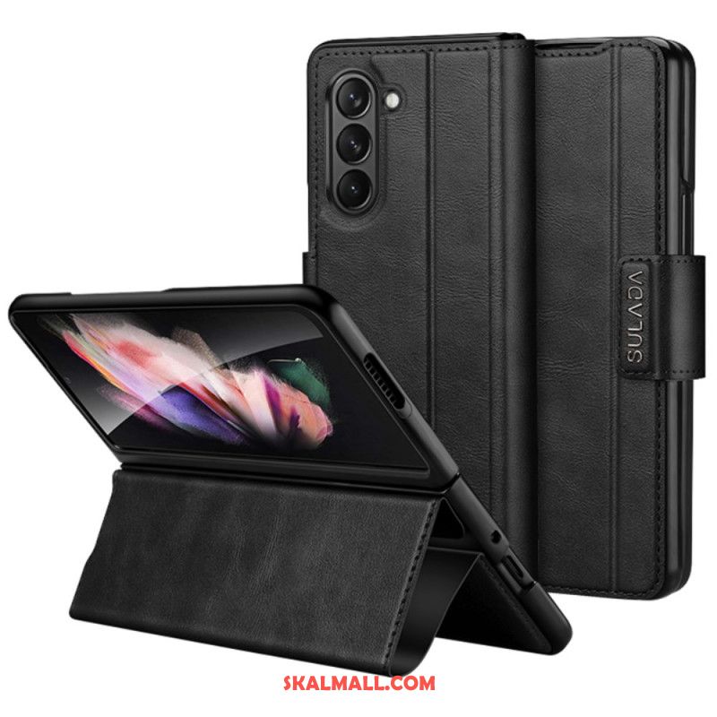 Fodral Samsung Galaxy Z Fold 6 Konstläder Sulada