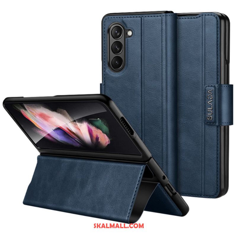 Fodral Samsung Galaxy Z Fold 6 Konstläder Sulada