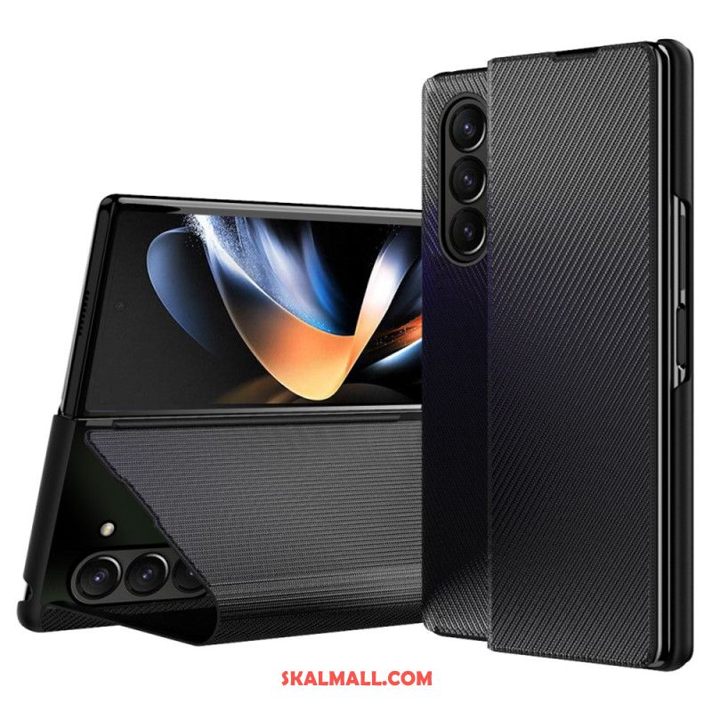 Fodral Samsung Galaxy Z Fold 6 Lädereffektstöd