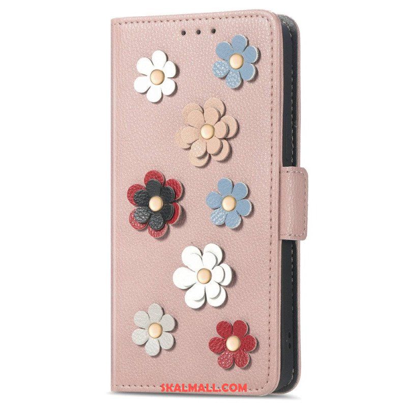 Fodral Sony Xperia 1 IV Dekorativa Blommor