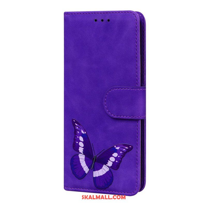 Fodral Xiaomi 12 Pro Skin-touch Butterfly