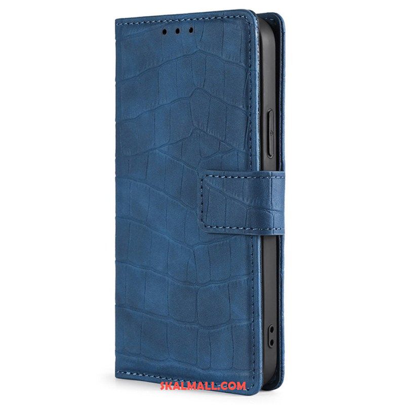 Fodral Xiaomi 12T / 12T Pro Skin-touch Crocodile