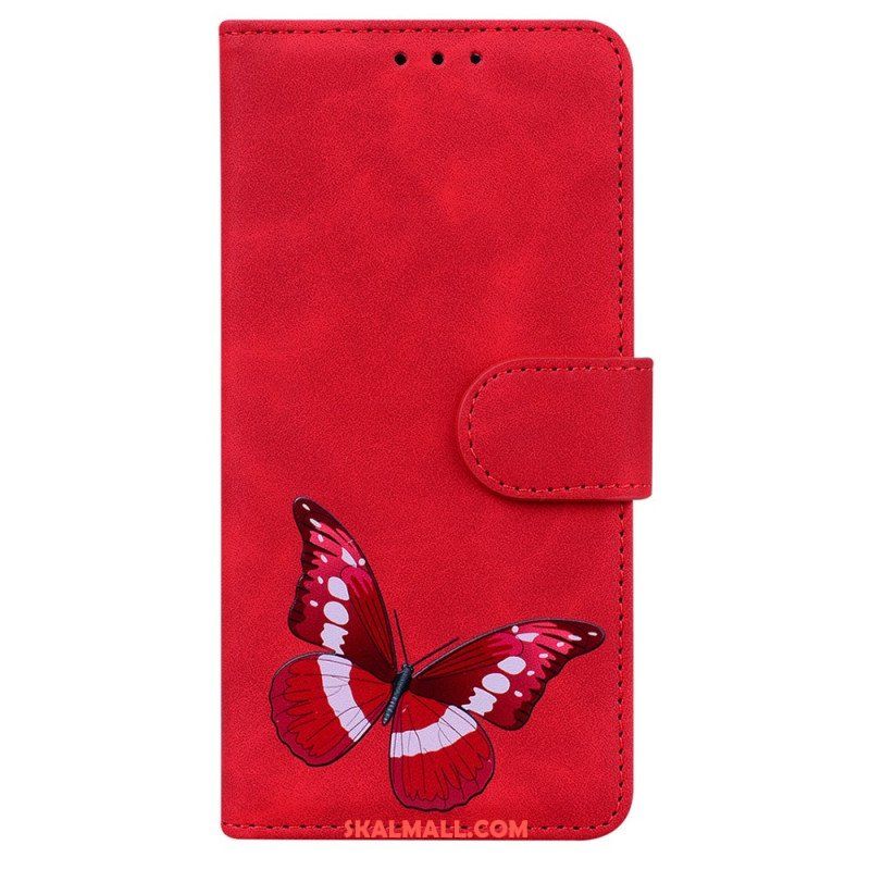 Fodral Xiaomi Redmi Note 10 Pro Skin-touch Butterfly