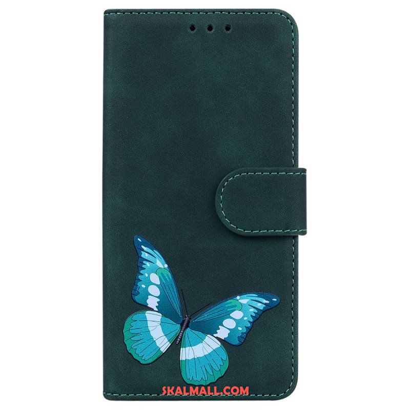 Fodral Xiaomi Redmi Note 10 Pro Skin-touch Butterfly