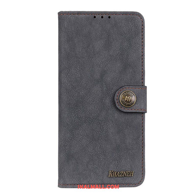 Fodral Xiaomi Redmi Note 11 / 11S Khazneh Retro Split Läder