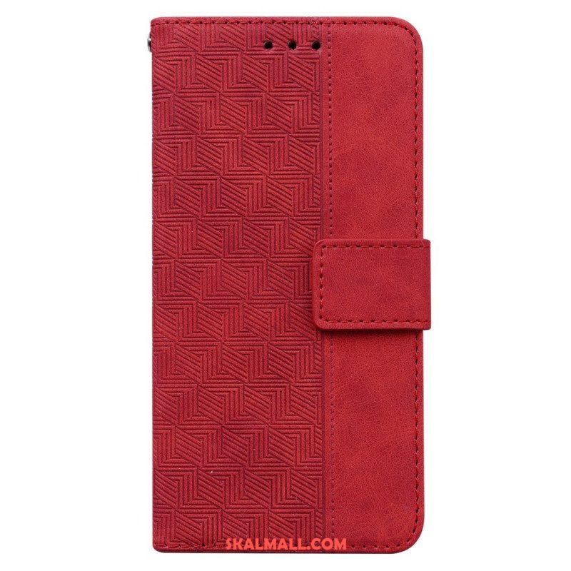 Fodral Xiaomi Redmi Note 11 / 11S Med Kedjar Strappy Mönster