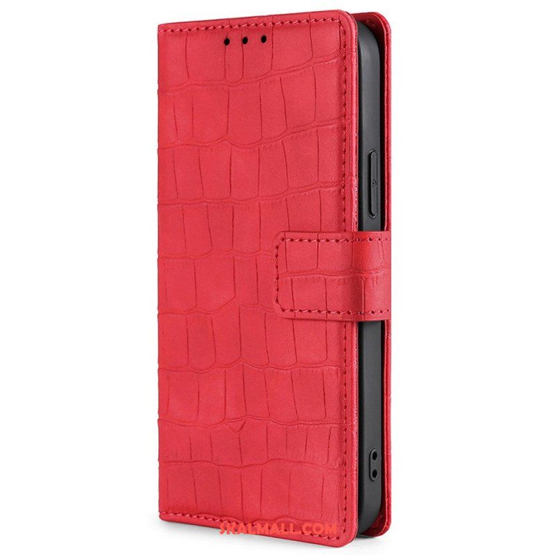 Fodral Xiaomi Redmi Note 11 Pro / 11 Pro 5G Skin-touch Crocodile