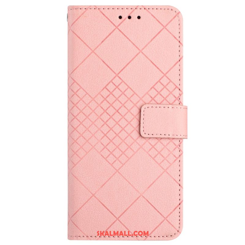 Fodral Xiaomi Redmi Note 13 4g Strappy Diamond Mönster