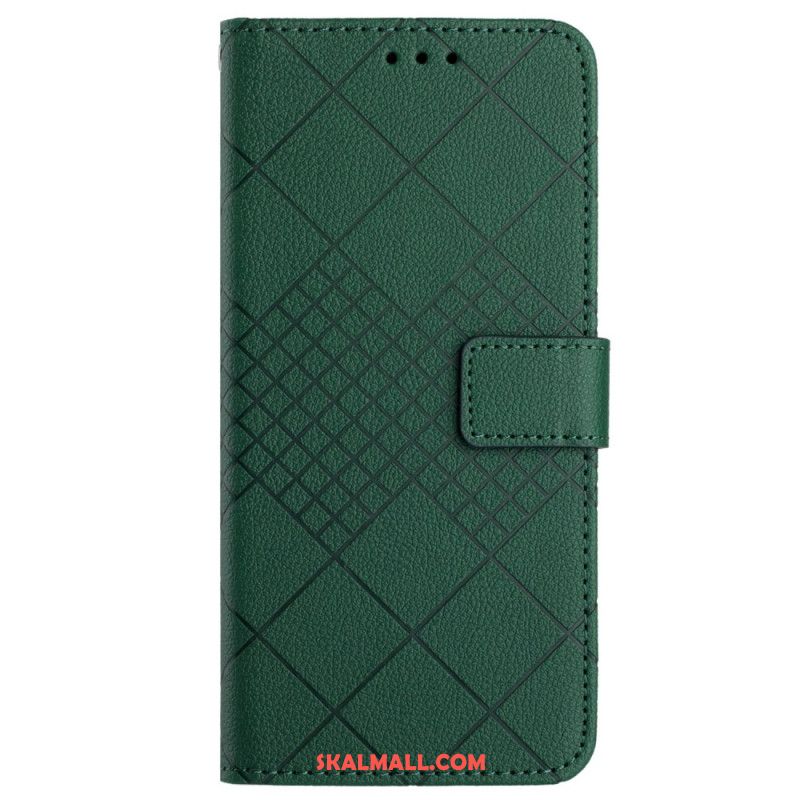 Fodral Xiaomi Redmi Note 13 4g Strappy Diamond Mönster