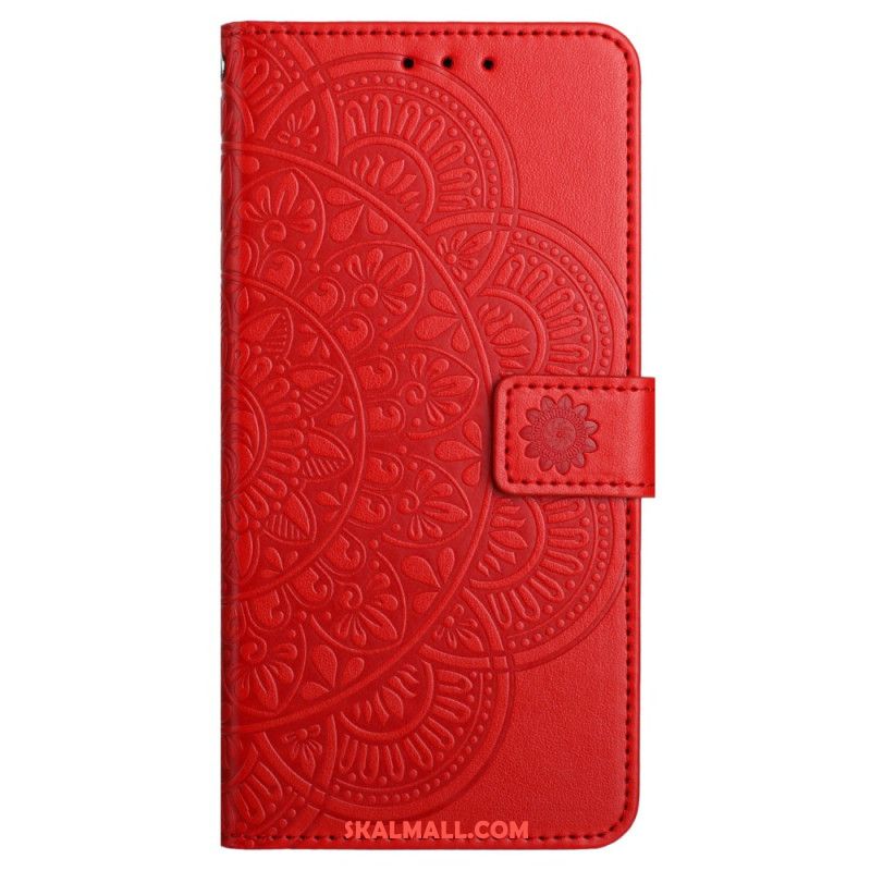 Fodral Xiaomi Redmi Note 13 Pro 5g Tryckt Mandala Med Rem