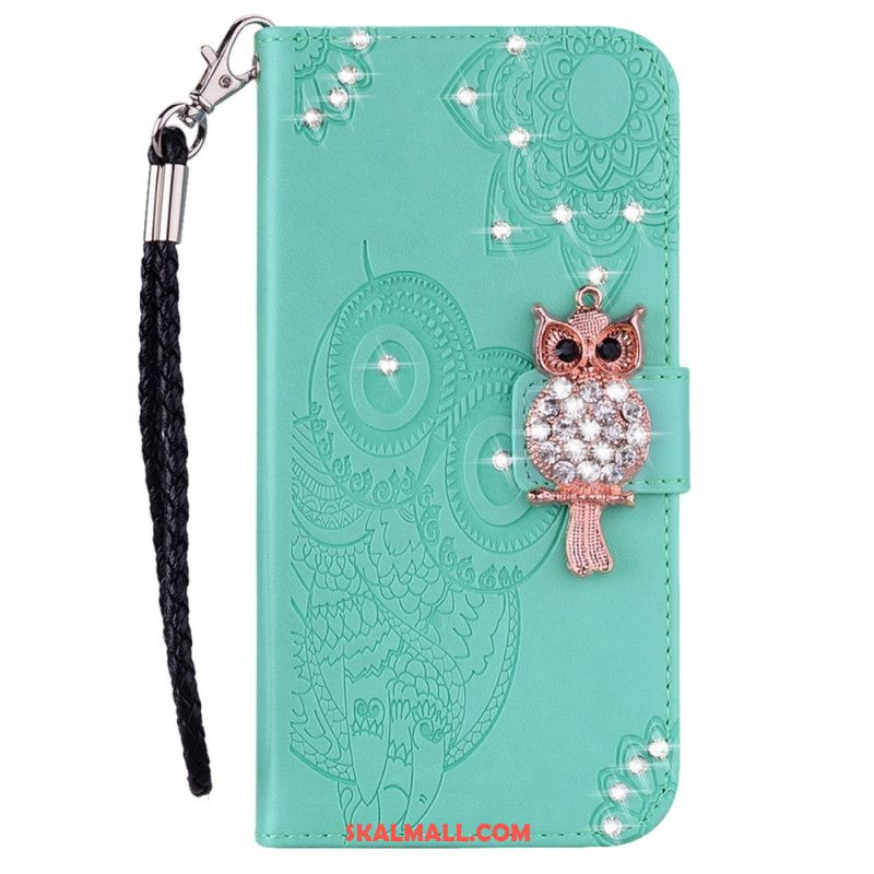 Fodral Xiaomi Redmi Note 13 Pro Plus 5g Owl Lanyard Charm