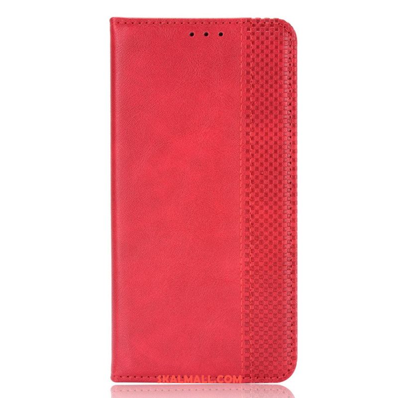 Folio-fodral För Xiaomi Redmi Note 13 4g Vintage Konstläder