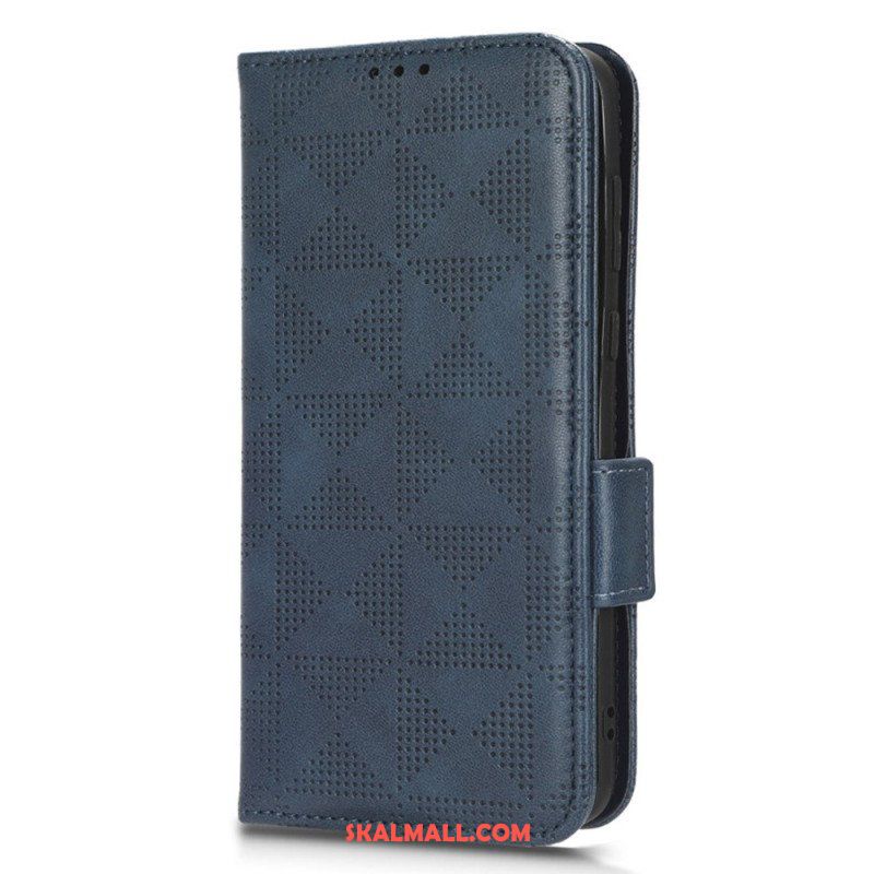 Folio-fodral Huawei P60 Pro Trianglar Med Rem