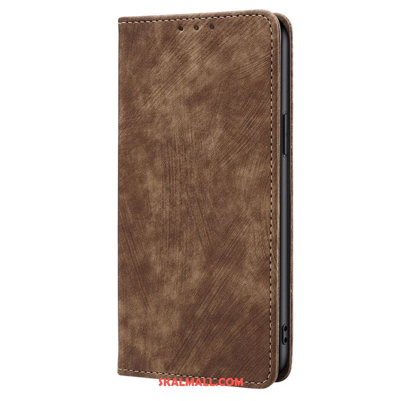 Folio-fodral Huawei Pura 70 Faux Leather Mocka Style Rfid-blockering