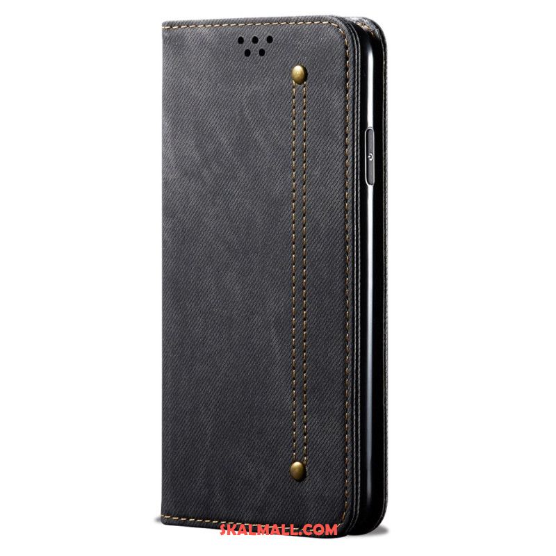 Folio-fodral Oneplus 12 5g Jeanstyg