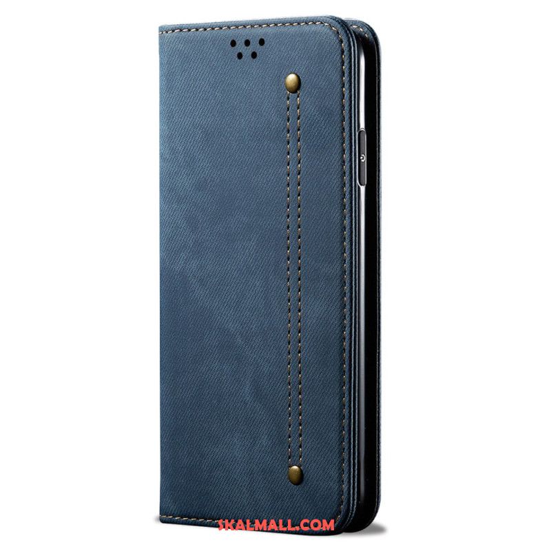 Folio-fodral Oneplus 12 5g Jeanstyg