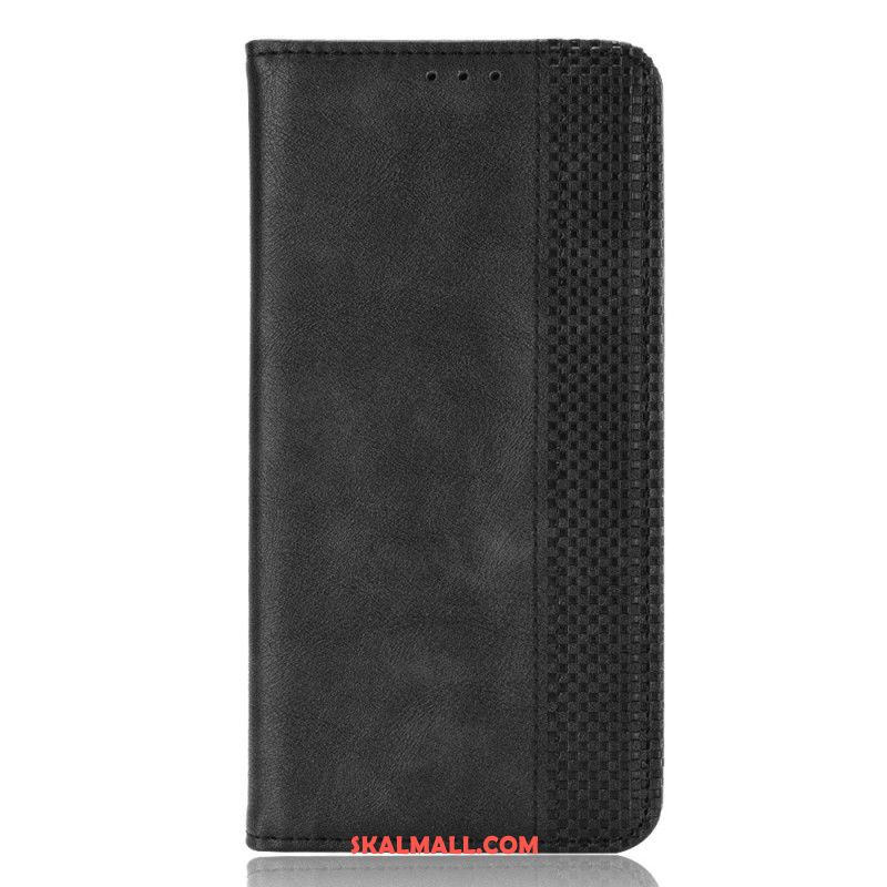 Folio-fodral Oneplus 12 5g Telefonfodral Retro Textur