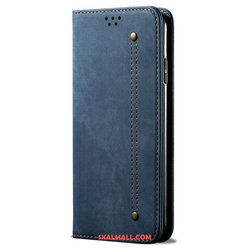 Folio-fodral Oneplus 12r Jeanstyg