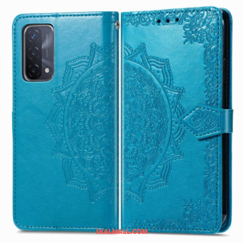 Folio-fodral Oppo A54 5G / A74 5G Mandala Medeltiden