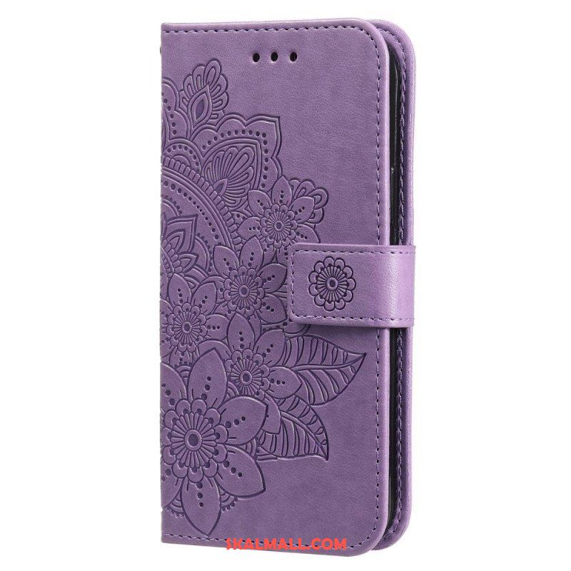 Folio-fodral Oppo Find X5 Lite Mandala Med Snodd