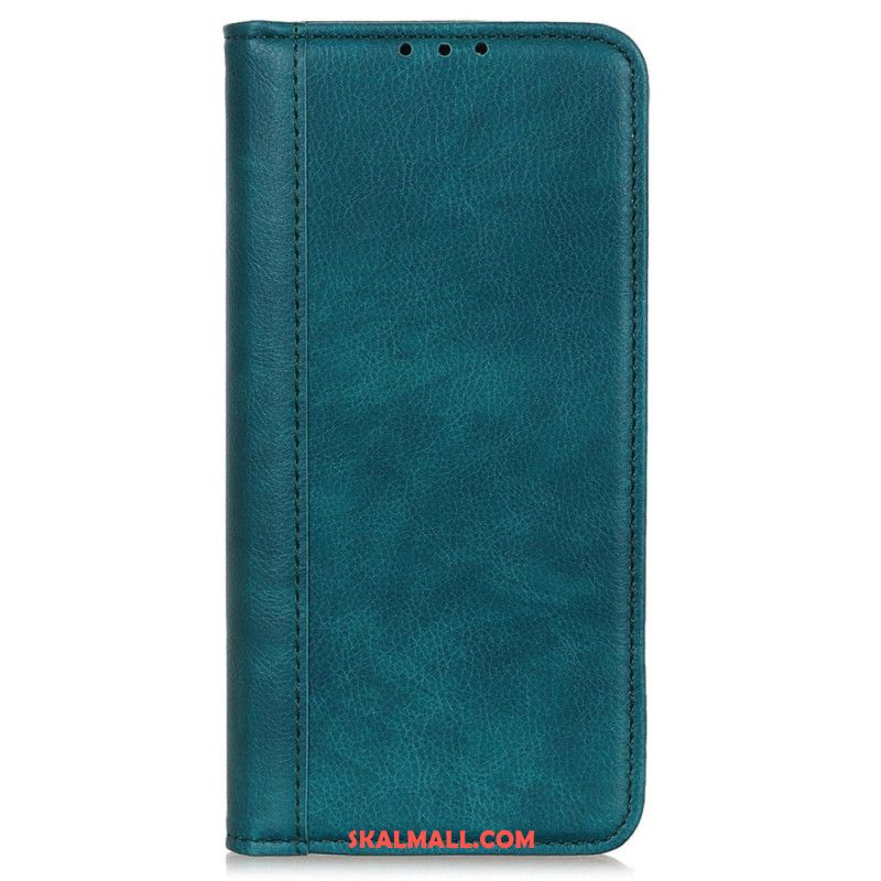 Folio-fodral Oppo Reno 11 5g Litchi Texture Split Läder