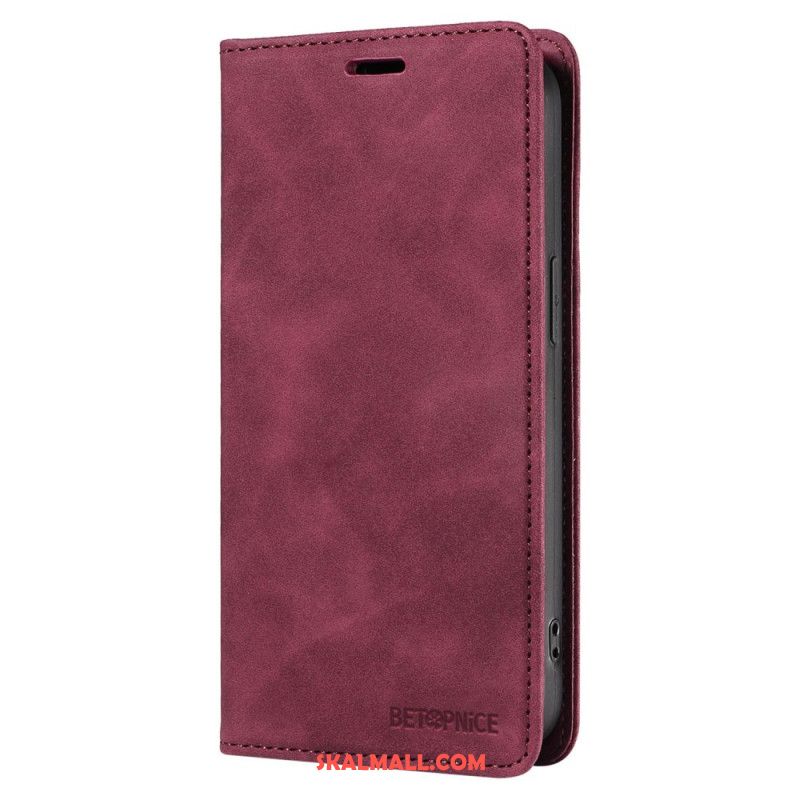 Folio-fodral Oppo Reno 12 5g Betopnice Mockaeffekt Rfid-blockering