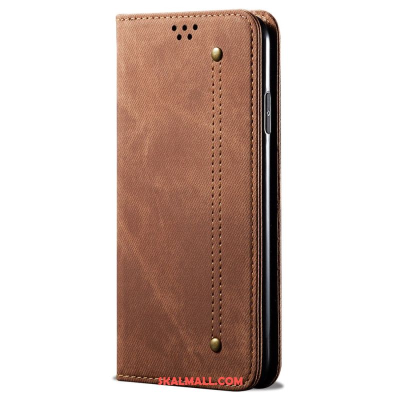 Folio-fodral Oppo Reno 12 5g Telefonfodral Jeanstyg