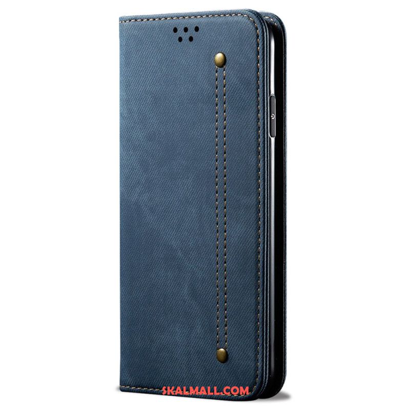 Folio-fodral Oppo Reno 12 5g Telefonfodral Jeanstyg