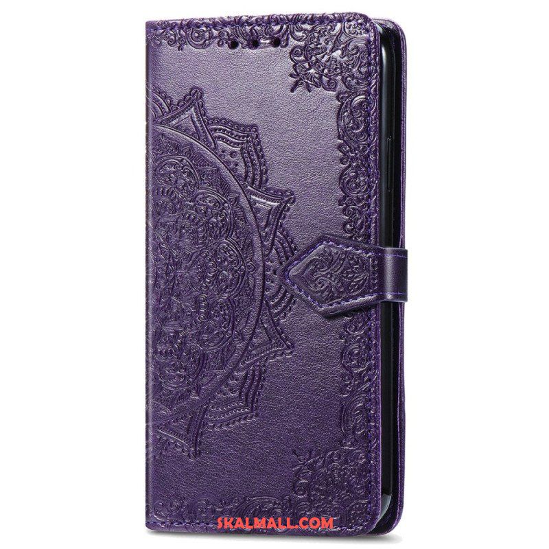 Folio-fodral Samsung Galaxy A14 / A14 5G Vintage Mandala