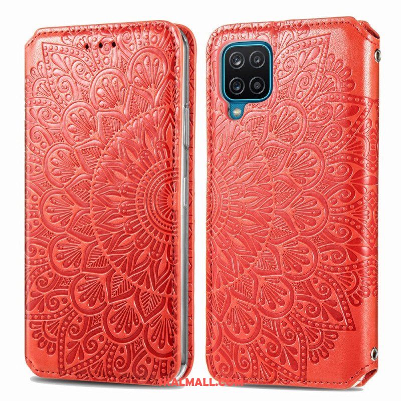 Folio-fodral Samsung Galaxy M12 / A12 Läderfodral Mandala