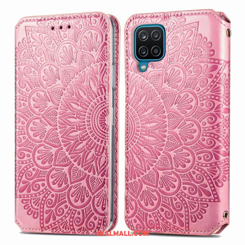 Folio-fodral Samsung Galaxy M12 / A12 Läderfodral Mandala