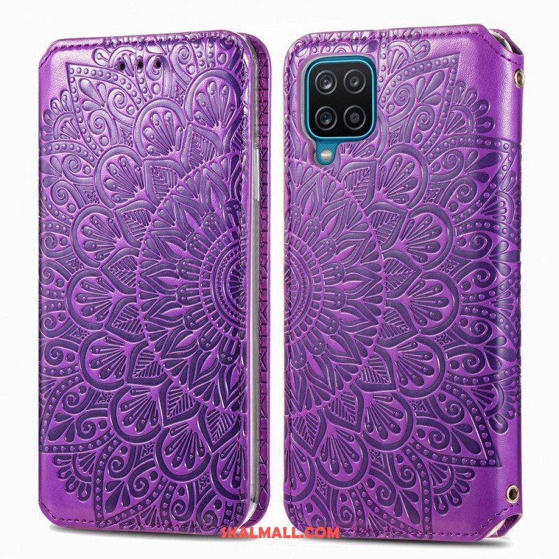 Folio-fodral Samsung Galaxy M12 / A12 Läderfodral Mandala