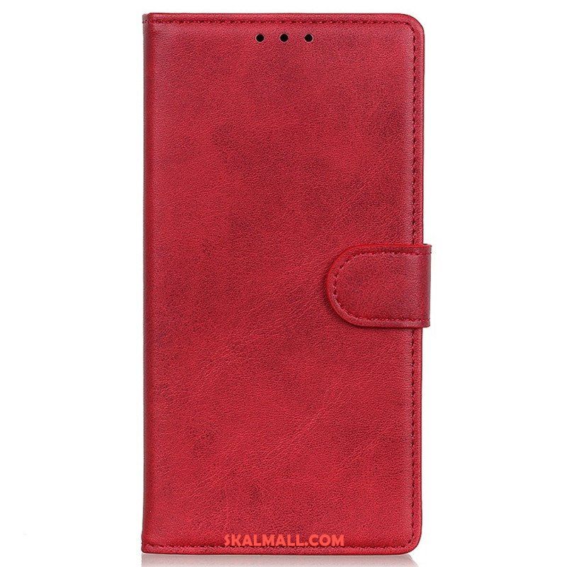 Folio-fodral Samsung Galaxy M23 5G Matt Konstläder