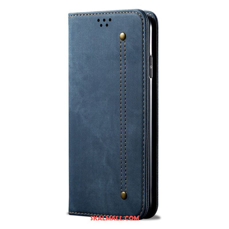 Folio-fodral Samsung Galaxy M55 5g Jeanstyg