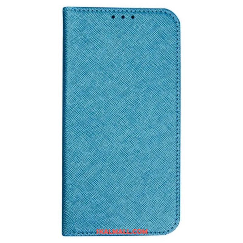 Folio-fodral Samsung Galaxy M55 5g Korsstruktur