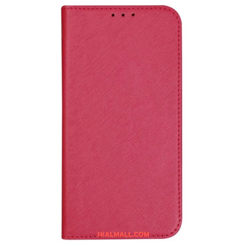 Folio-fodral Samsung Galaxy M55 5g Korsstruktur